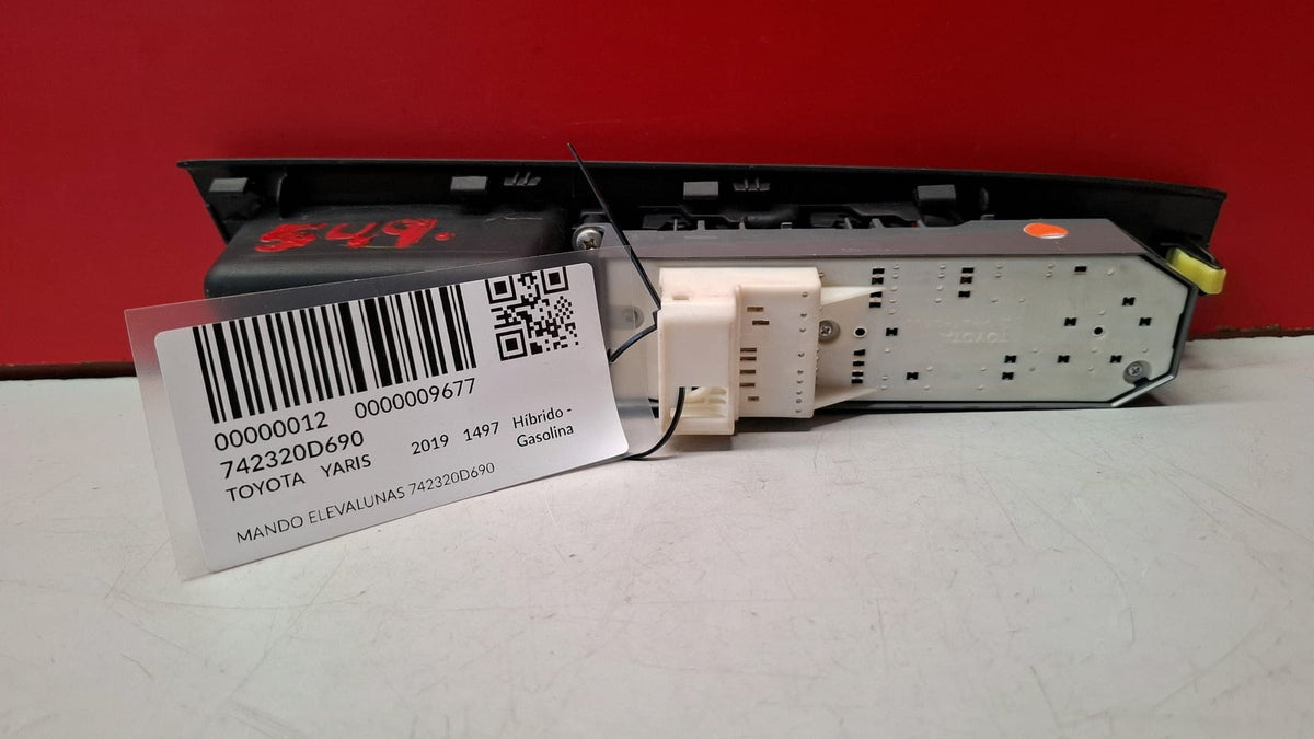 Mando Elevalunas Toyota Yaris 2019 742320D690 742320D690