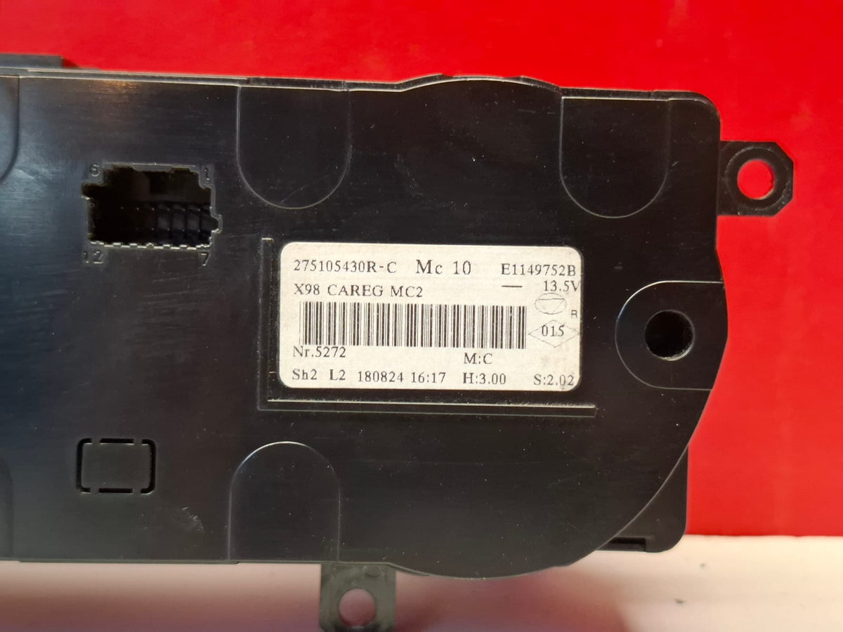 Mando Climatizador Renault Clio 2016 275105430R Ref 9560