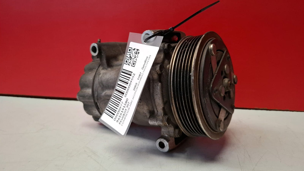 Compresor Aire Acondicionado Peugeot 307 2002 9655191580 9655191580