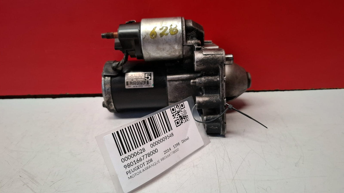 Motor Arranque Peugeot 208 2014 980166778000 980166778000