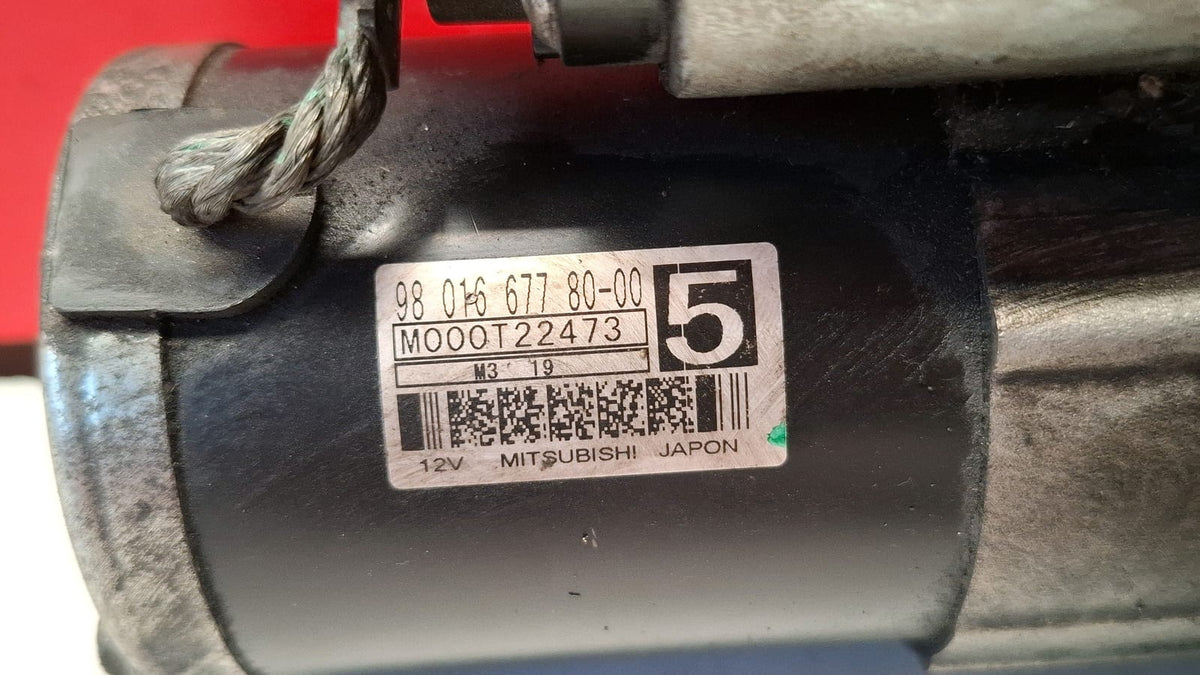 Motor Arranque Peugeot 208 2014 980166778000 980166778000