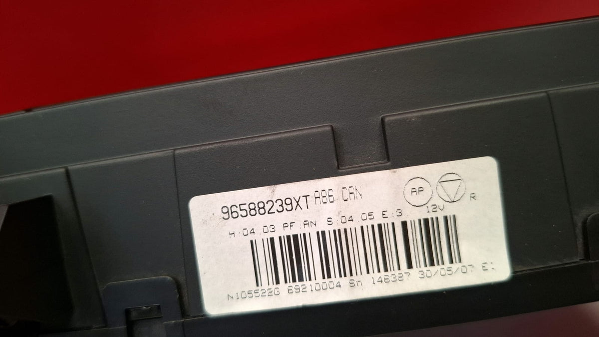 Mando Climatizador Citroen C3 2007 96588239XT