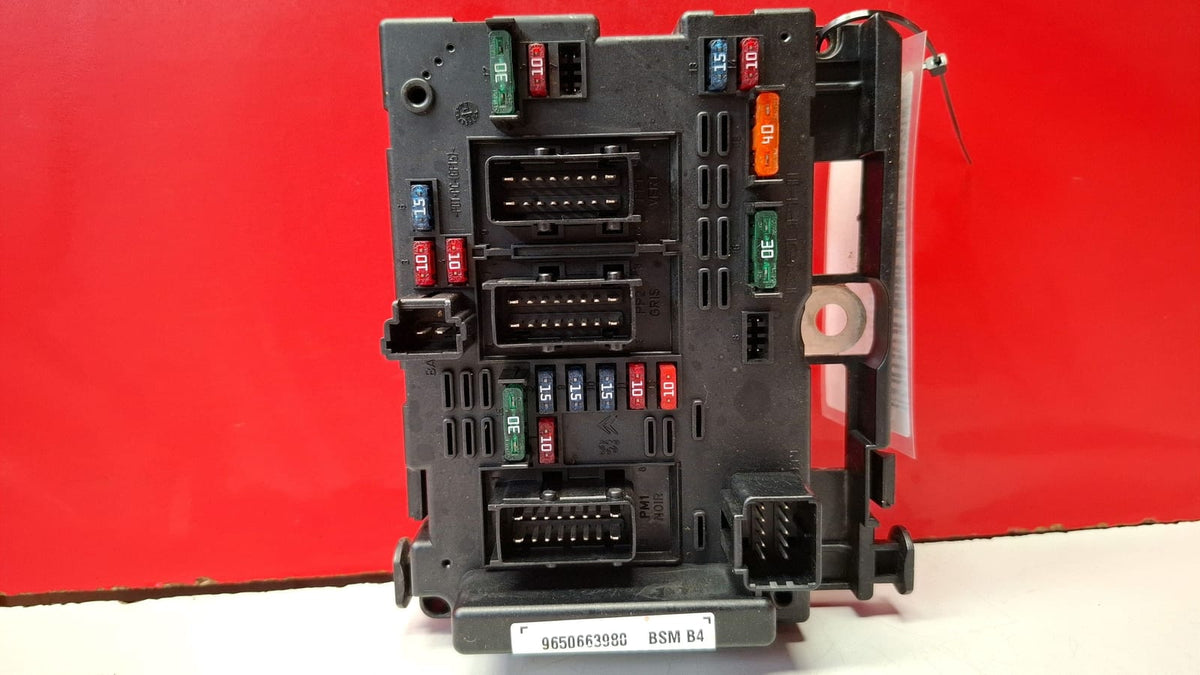 Caja Fusibles Bsm B4 Peugeot 307 2004 9650663980 9650663980