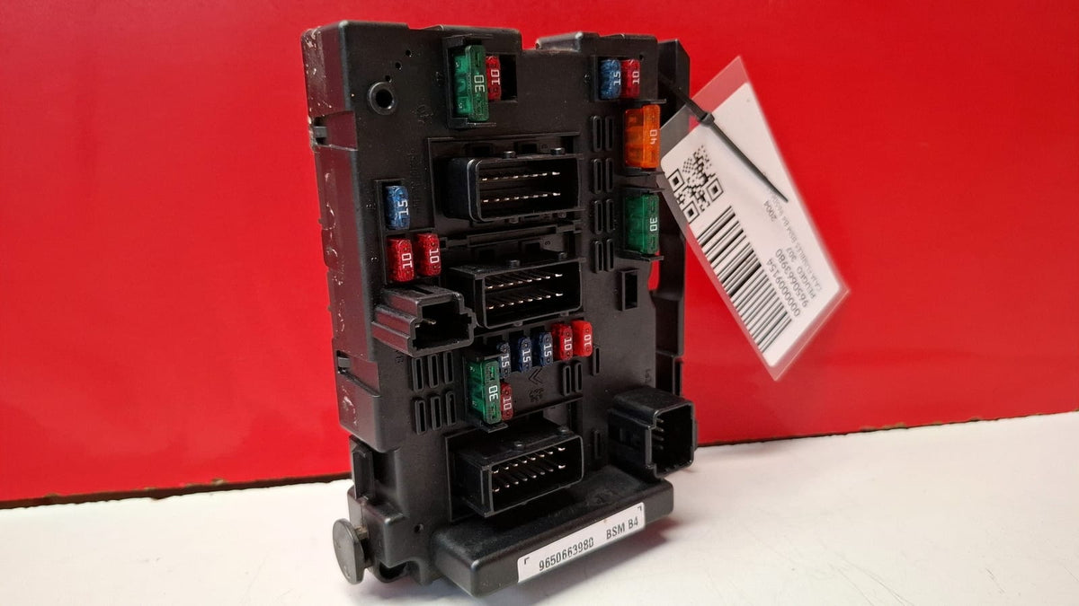 Caja Fusibles Bsm B4 Peugeot 307 2004 9650663980 9650663980