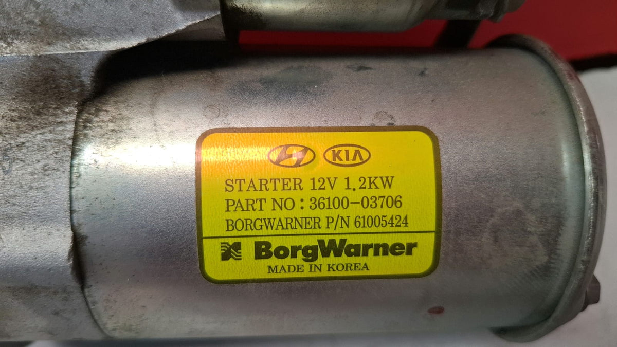 Motor Arranque Kia Xceed 2019 3610003706