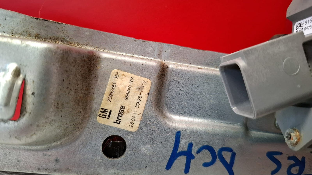 Elevalunas Trasera Derecha Insignia Opel Insignia 2011 20952451 / 20952724 20952451 / 20952724