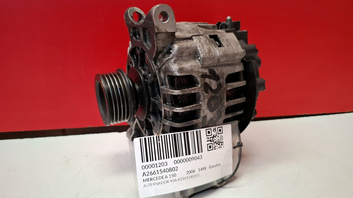 Alternador 90A Mercedes A 150 2006 A2661540802 A2661540802