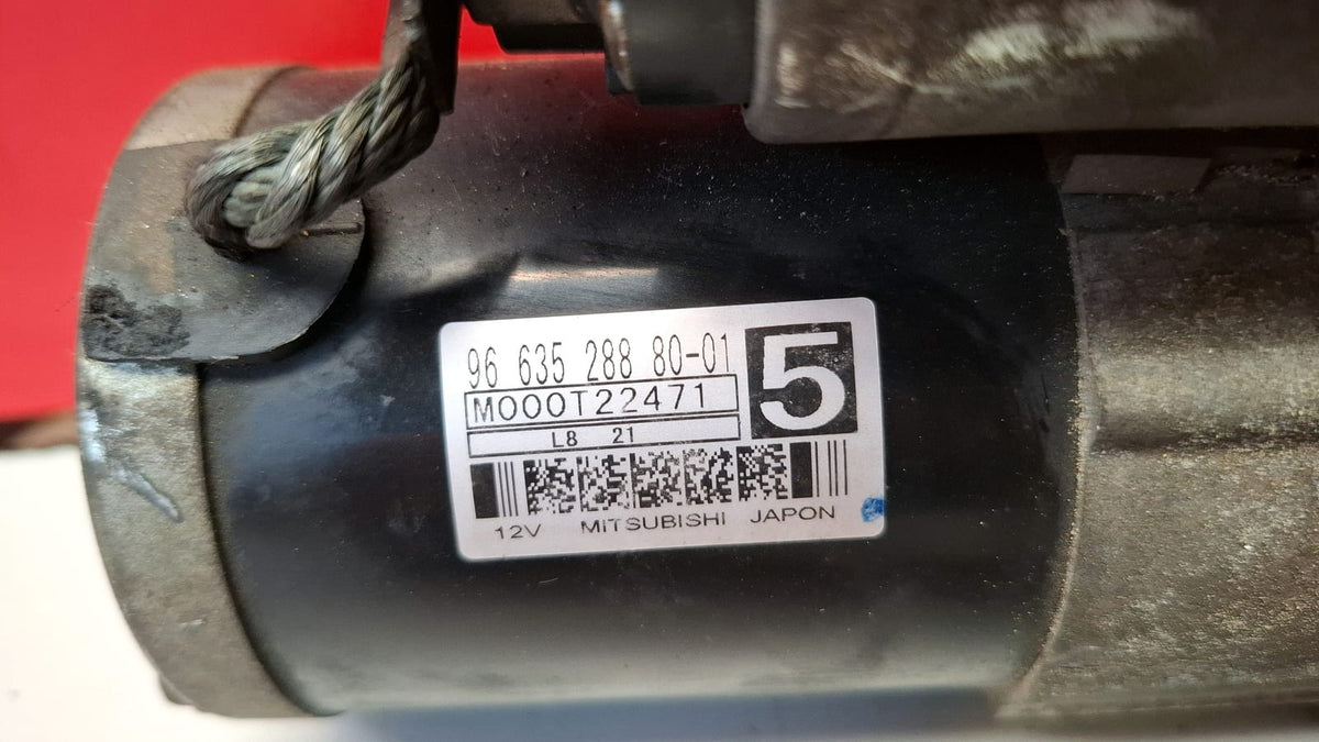 Motor Arranque Citroen C4 Picasso 2009 966352888001