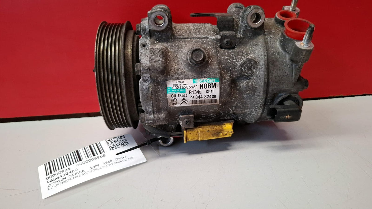 Compresor Aire Acondicionado Citroen C4 Picasso 2009 9684432480 9684432480