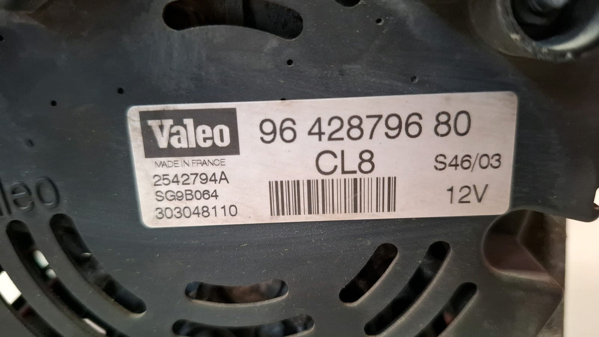 Alternador Citroen C3 2003 9642879680