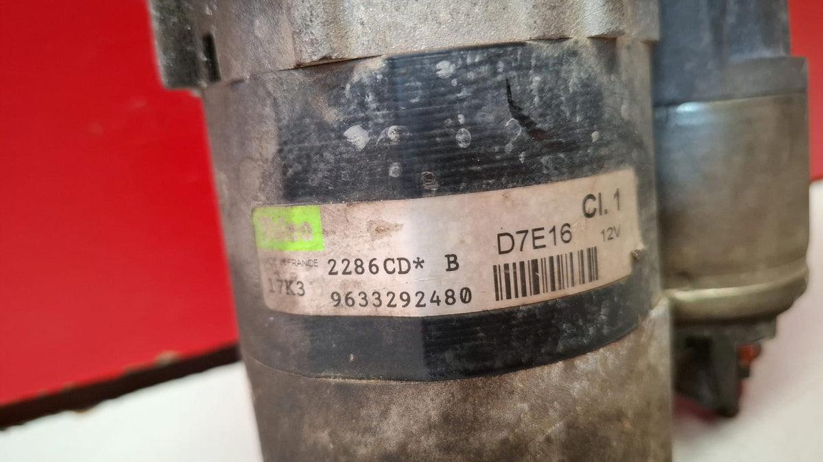 Motor Arranque Citroen C3 2003 9633292480