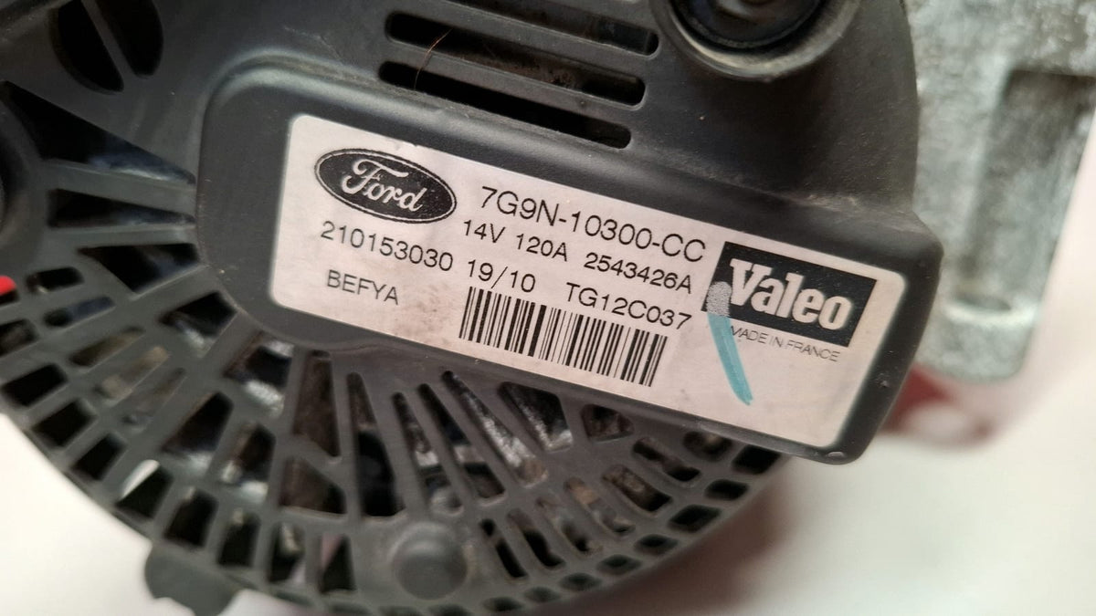 Alternador 120A Ford Fiesta 2015 7G9N10300CC 7G9N10300CC