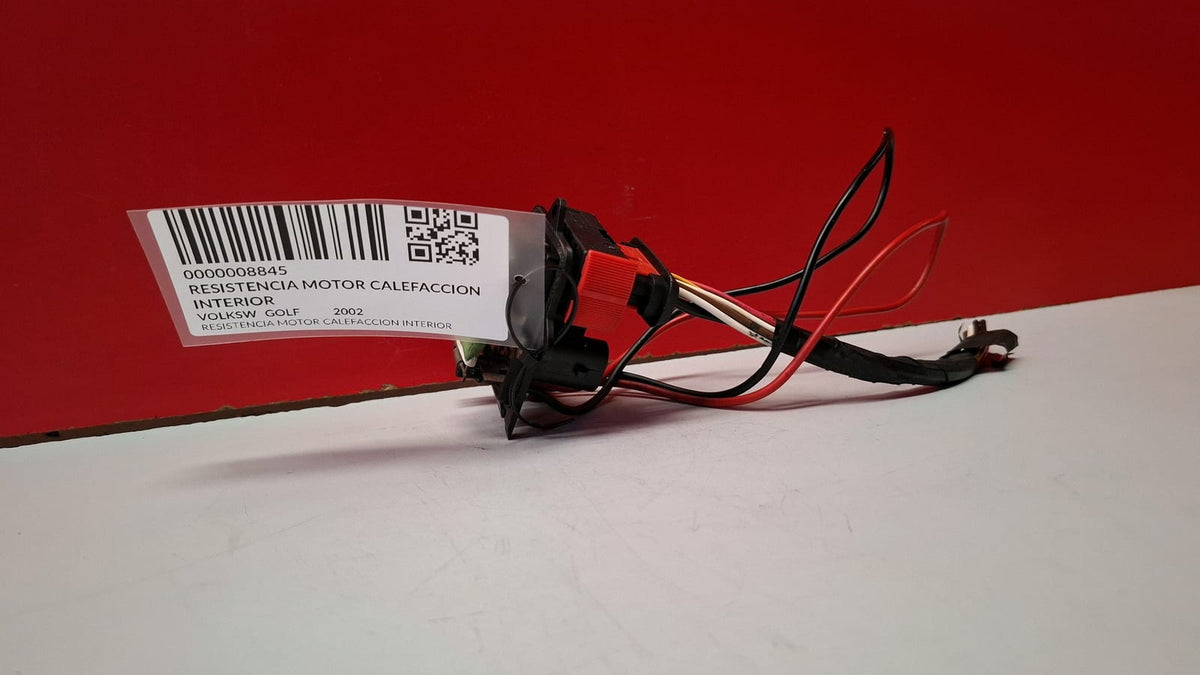 Resistencia Motor Calefaccion Interior Volkswagen Golf 4 Año 2002 Volkswagen Golf 2002 RESISTENCIA MOTOR CALEFACCION INTERIOR RESISTENCIA MOTOR CALEFACCION INTERIOR