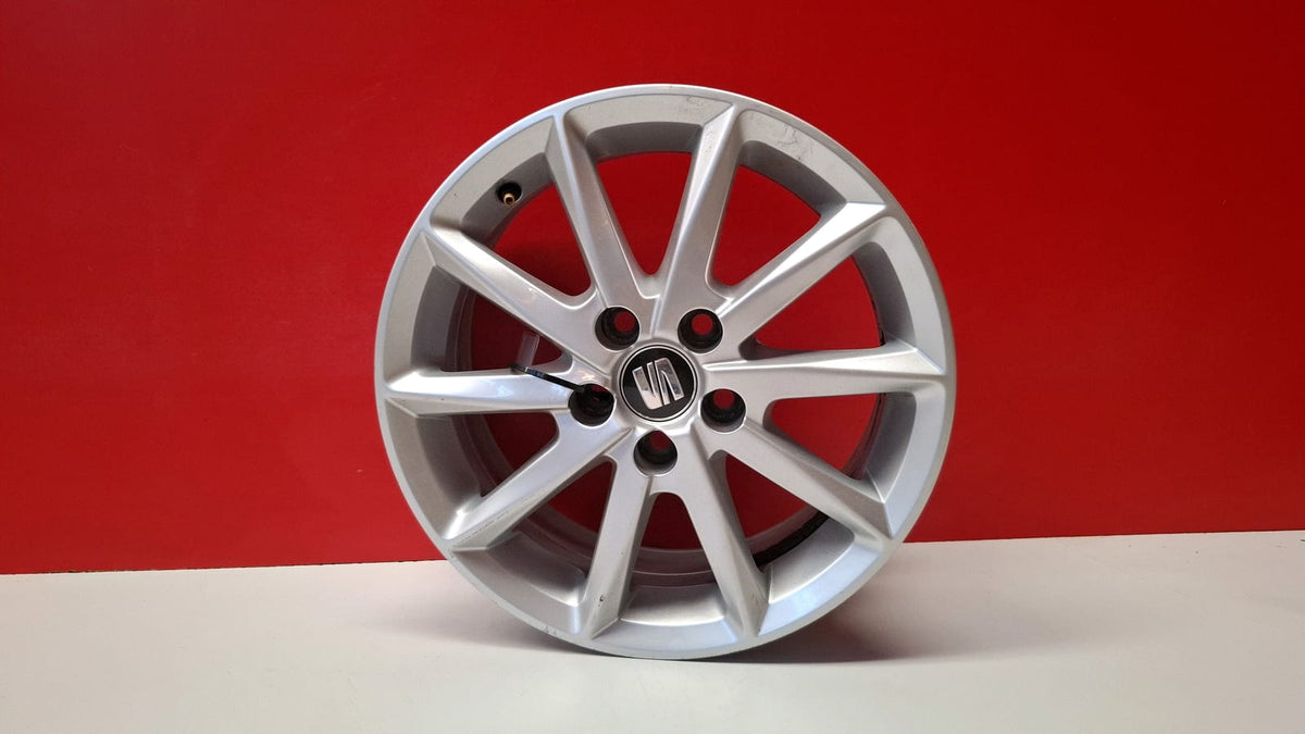 Llanta Ibiza 5X100 6.0Jx15H2 ET38 Seat Ibiza 2015 6P0601025E Ref 8748 6P0601025E
