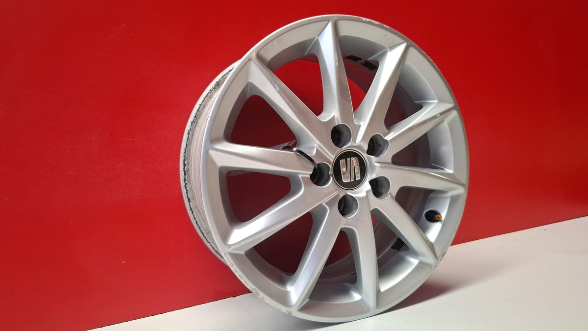 Llanta Ibiza 5X100 6.0Jx15H2 ET38 Seat Ibiza 2015 6P0601025E Ref 8747 6P0601025E