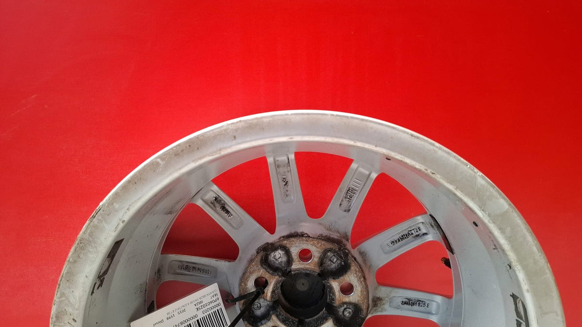 Llanta Ibiza 5X100 6.0Jx15H2 ET38 Seat Ibiza 2015 6P0601025E Ref 8747 6P0601025E