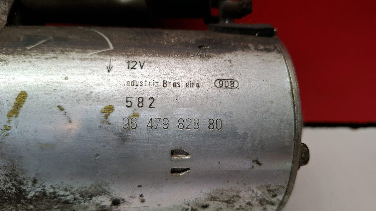 Motor de Arranque Peugeot 206 2005 9647982880