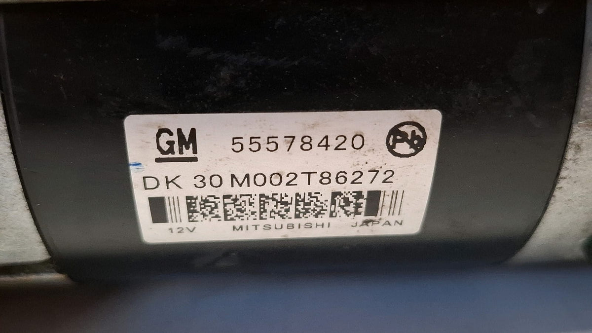 Motor Arranque Opel Astra 2012 55578420