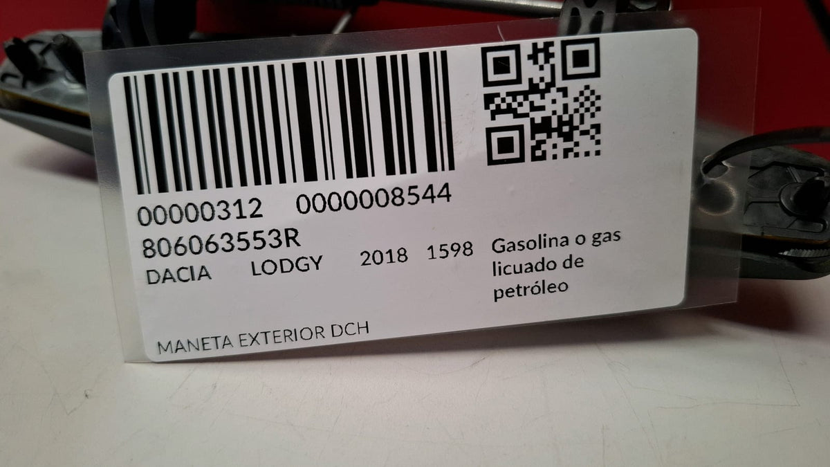 Maneta Exterior DCH Dacia Lodgy 2018 806063553R 806063553R