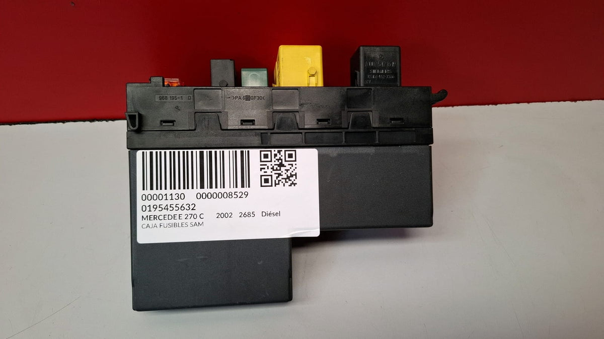 Caja Fusibles Sam Mercedes Clase E 2002 0195455632 0195455632