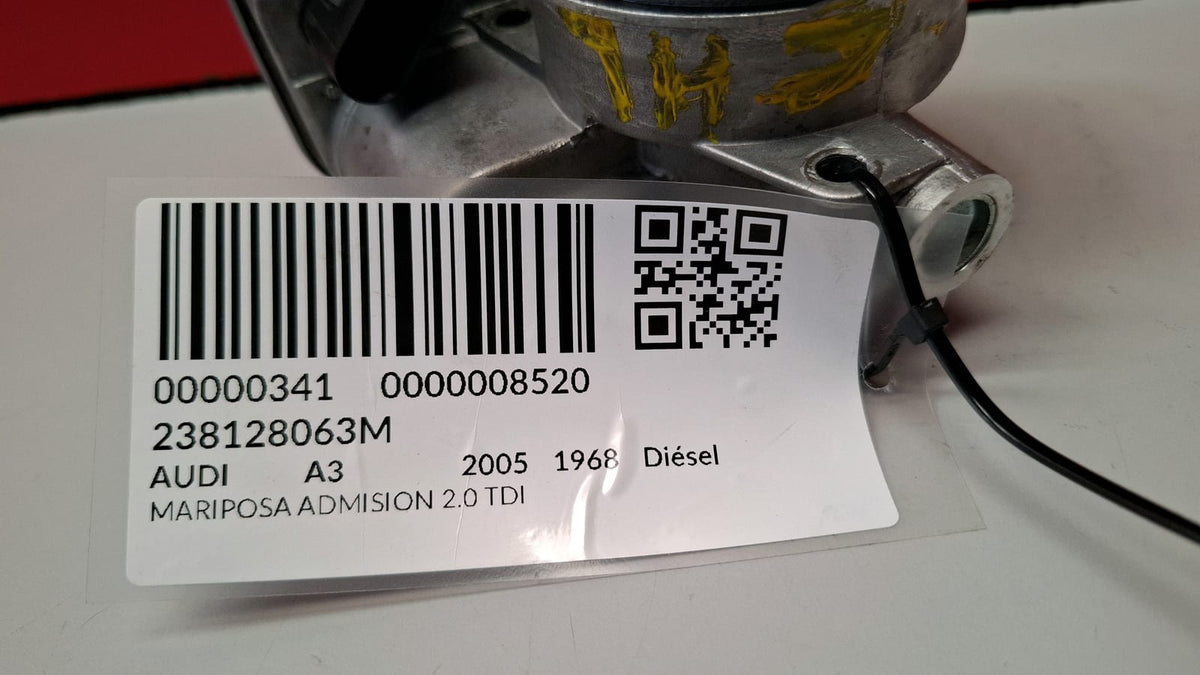 Mariposa Admision 2.0 TDI Audi A3 2005 238128063M 238128063M