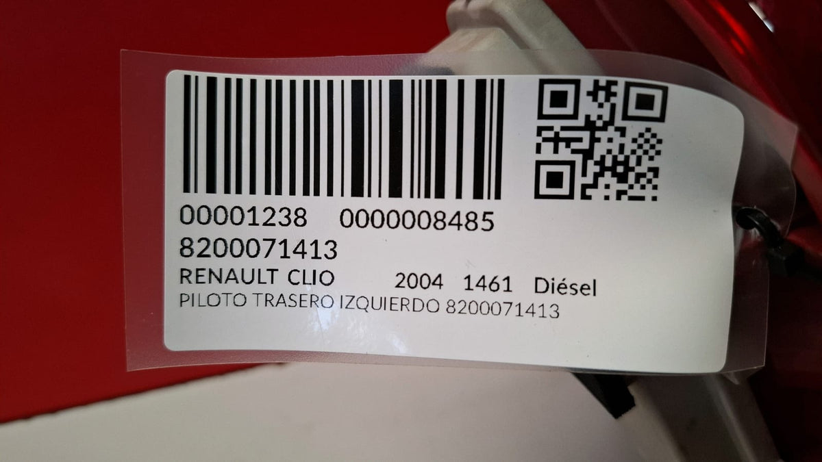 Piloto Trasero Izquierdo Renault Clio 2004 8200071413 8200071413