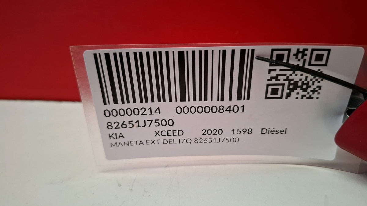 Maneta Ext del IZQ Kia Xceed 2020 82651J7500 82651J7500