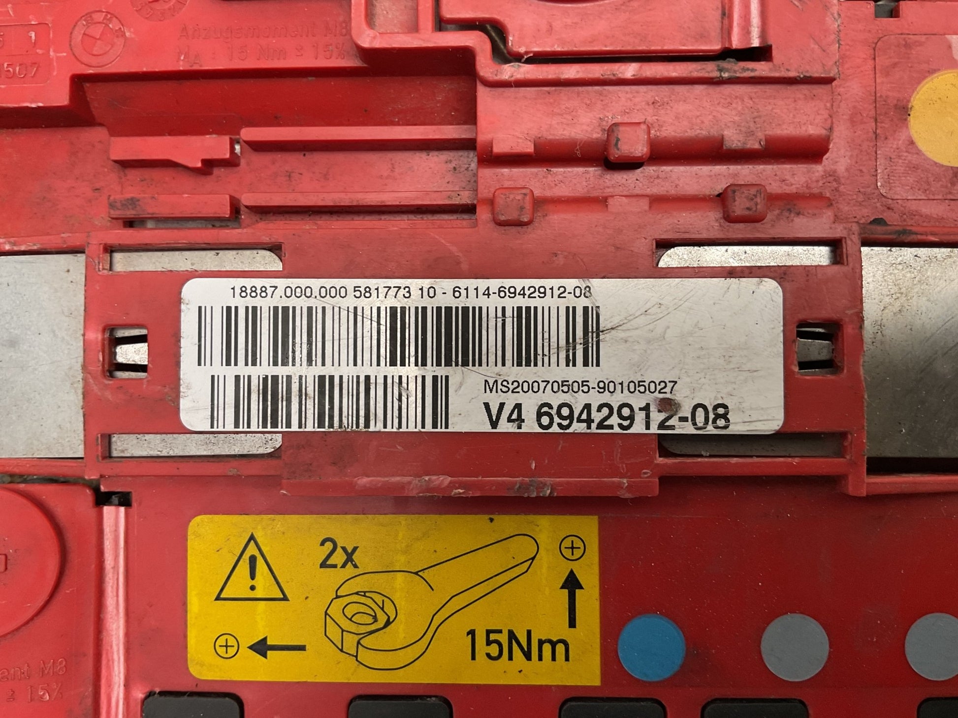 Fusibles Distribucion Electrica 61146942912 - 61146942912