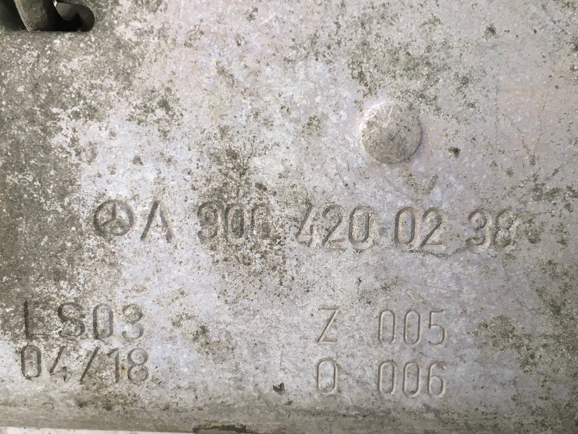 Gancho palanca freno Mercedes Crafter W906 - A9064200238