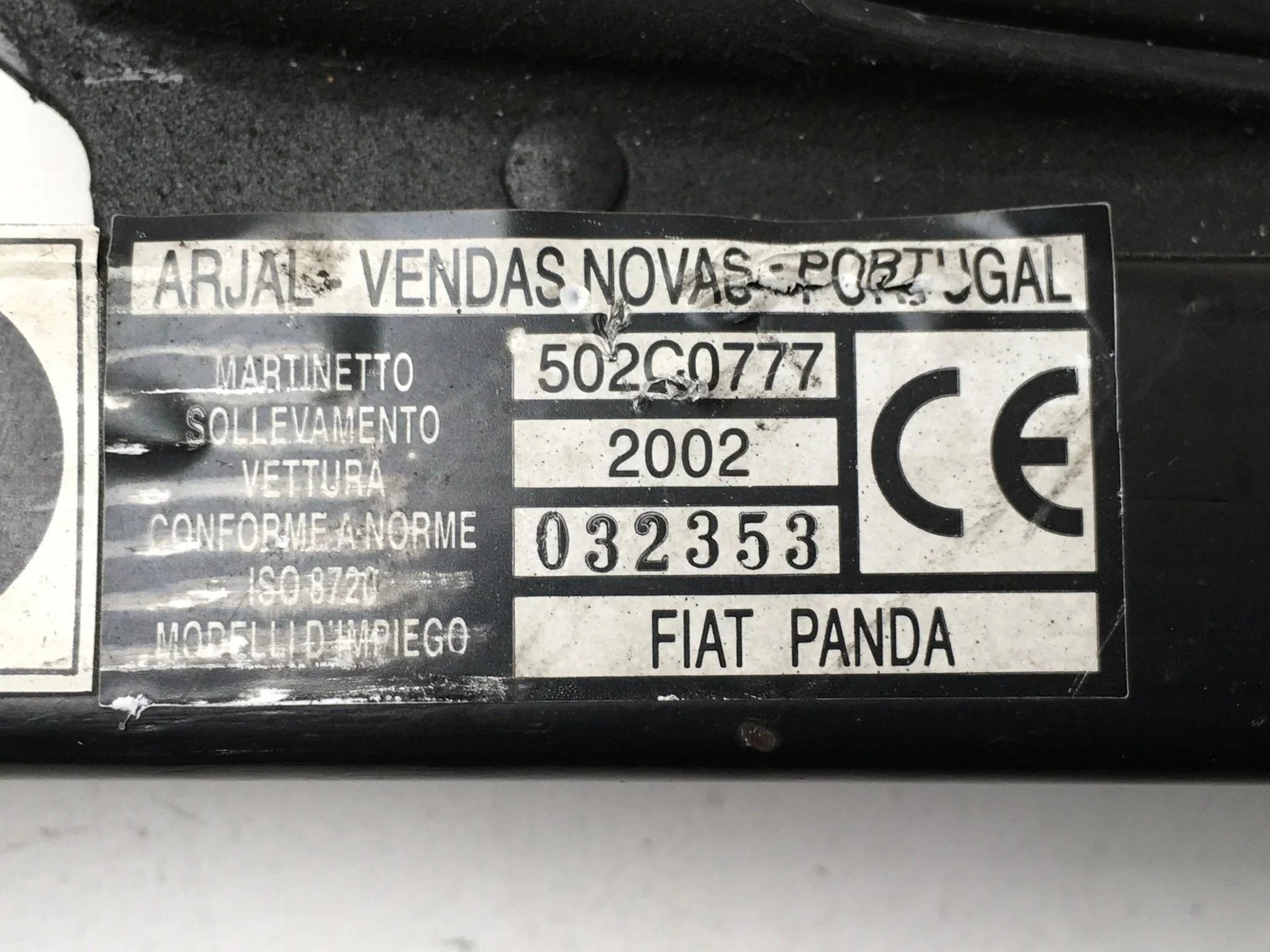 Gato Fiat panda 1