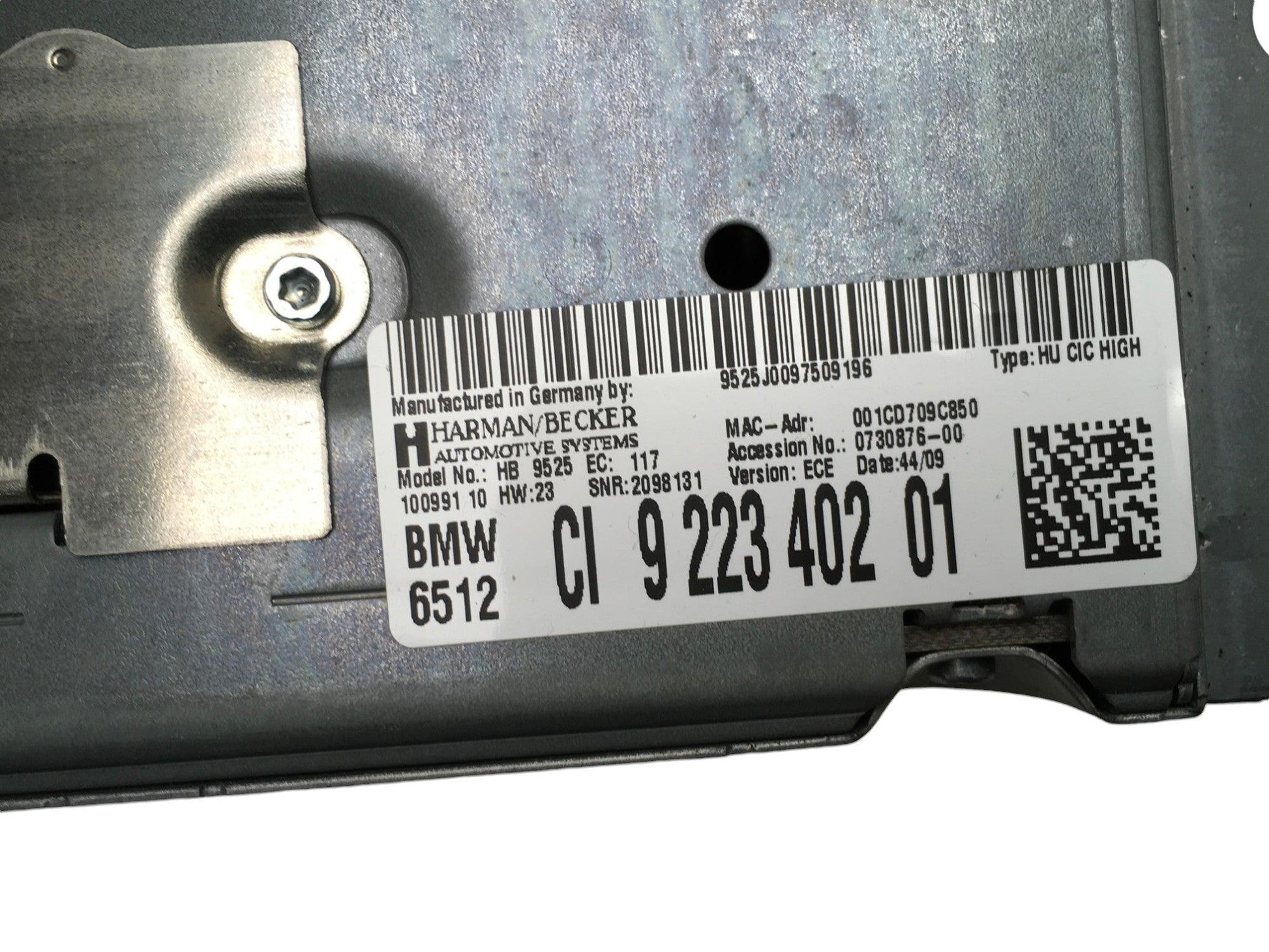 GPS BMW 5 F07 - 9223402