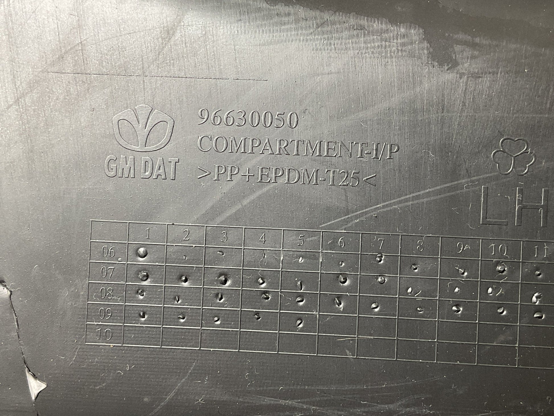 Guantera Chevrolet Captiva 2006-2018 - 96630050