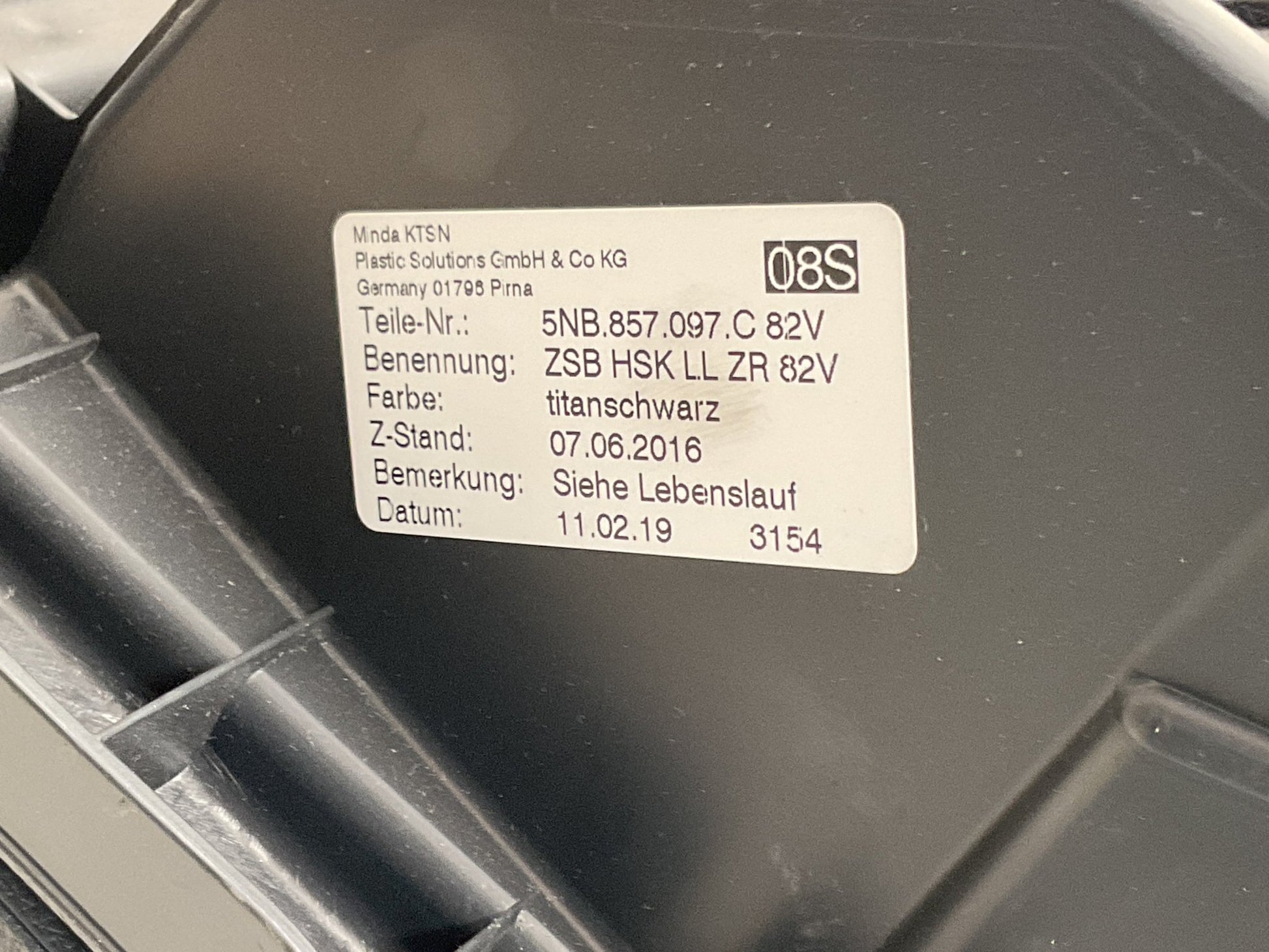 Guantera VW Tiguan II 2016 2025 - 5NB857097C