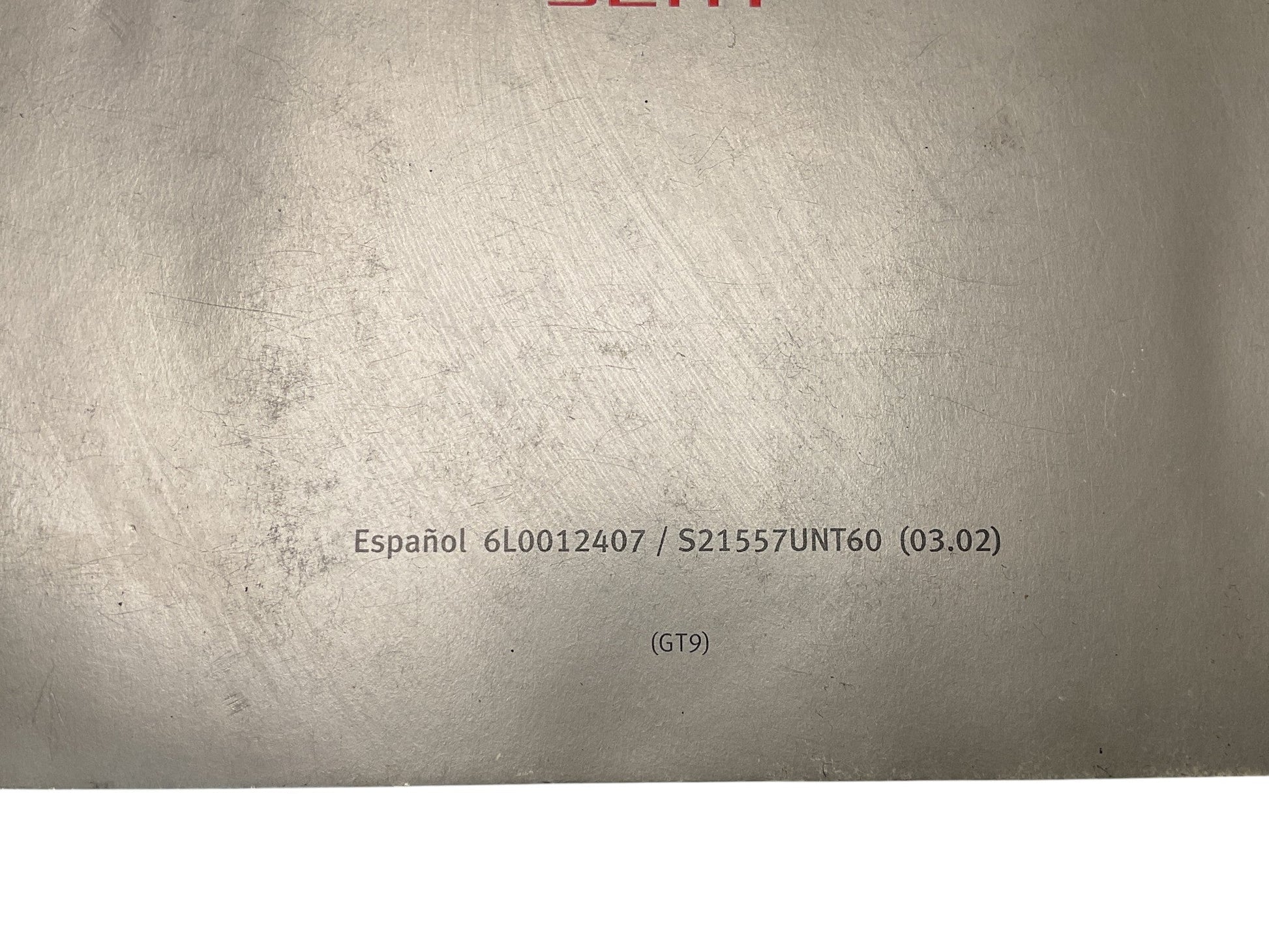 Guia Asistencia Internacional Seat 6L0012407 - 6L0012407