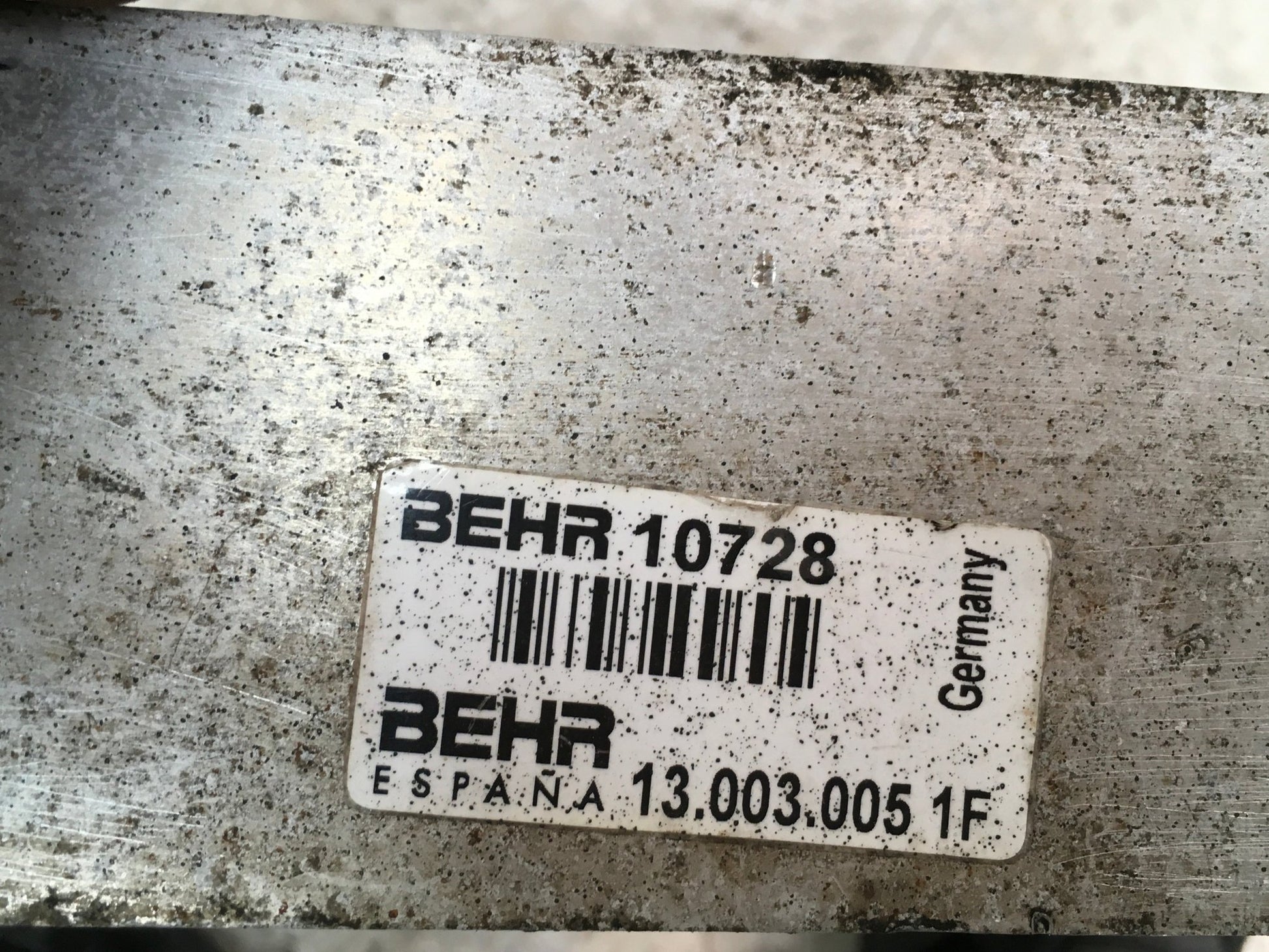 Intercooler Nissan Cabstar III F24 - 130030051F