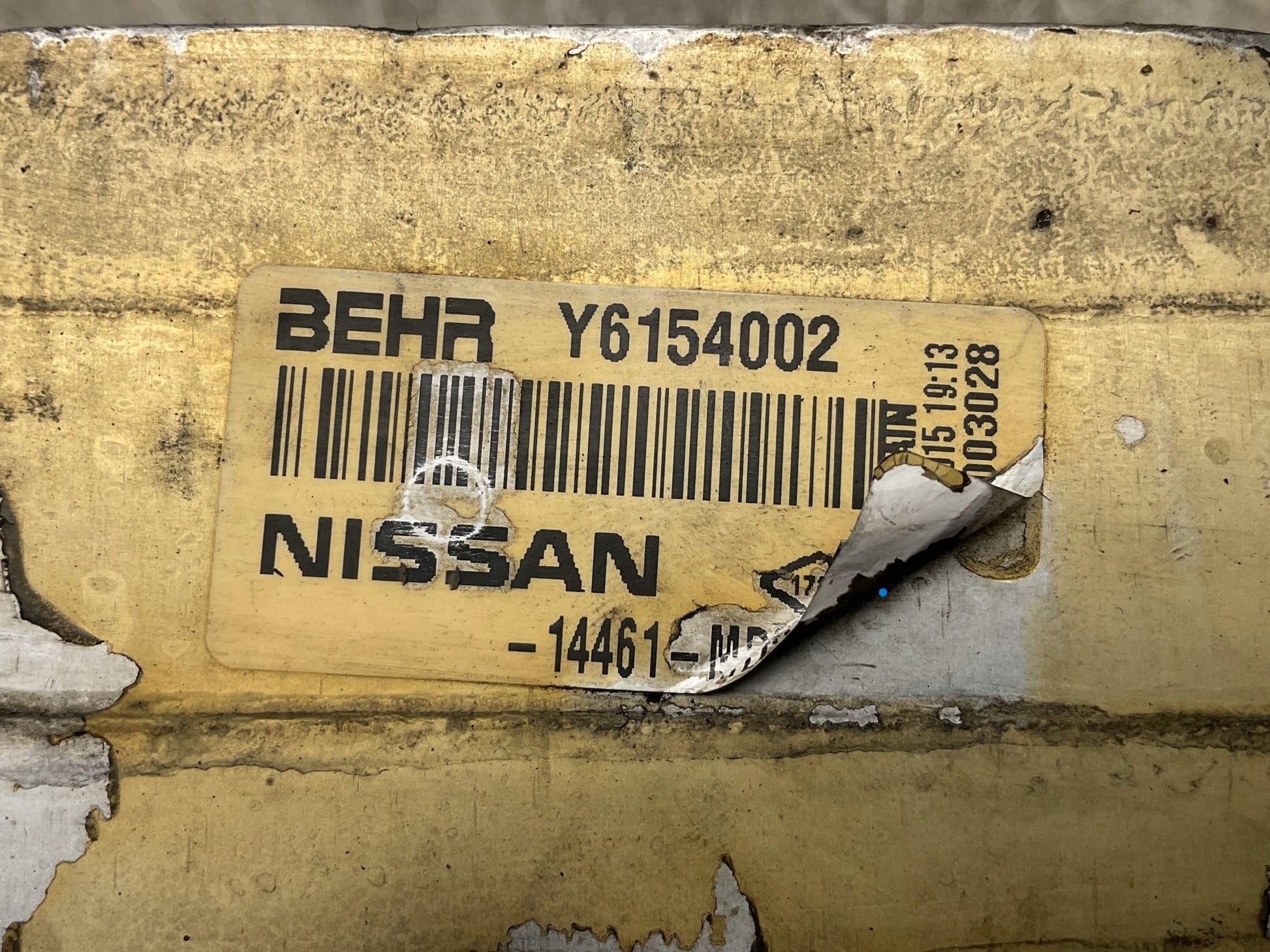 Intercooler Nissan Cabstar Renault Maxity 14461MD20A - 14461MD20A