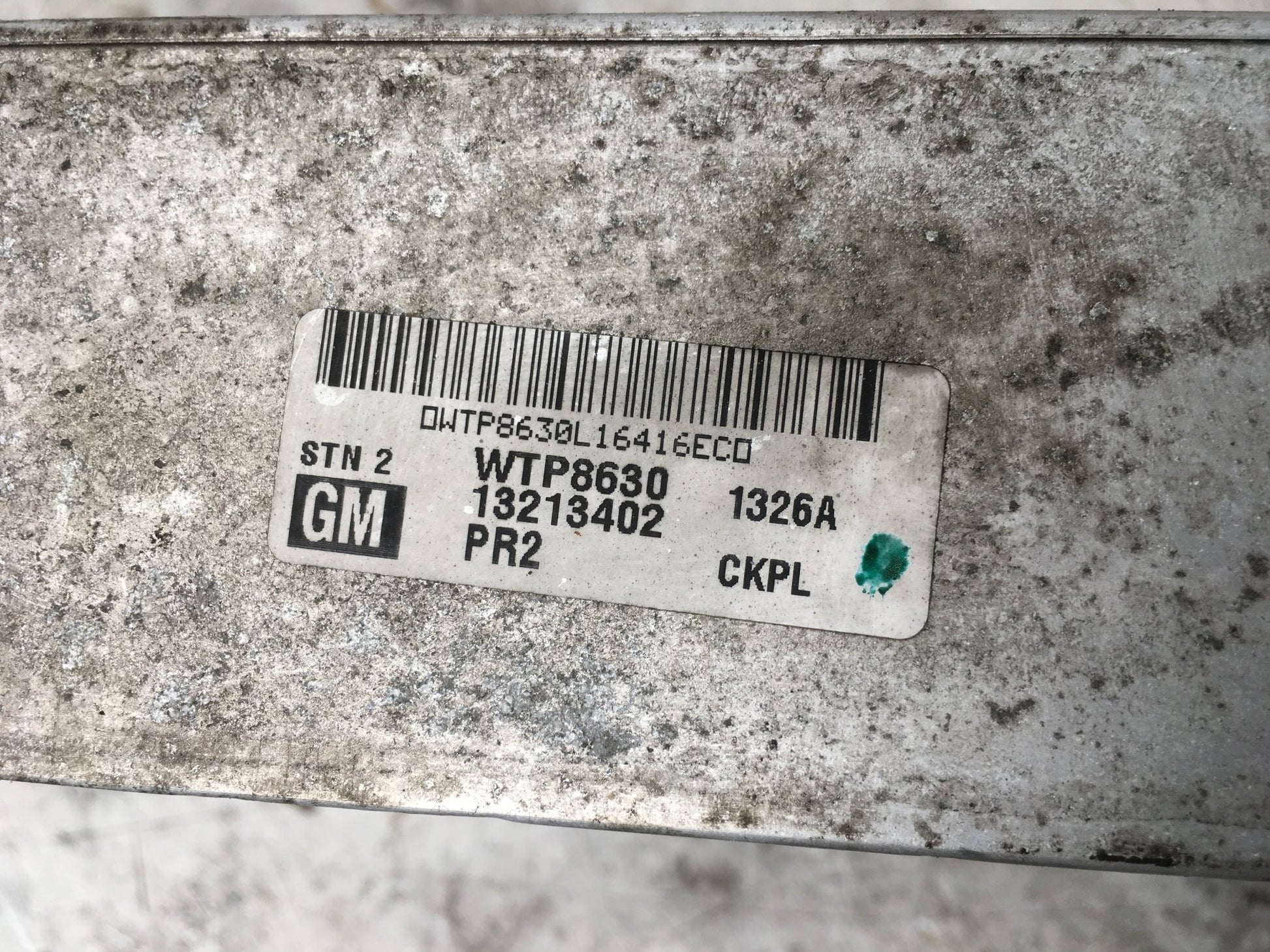 Intercooler Opel Astra H 13213402 - 13213402