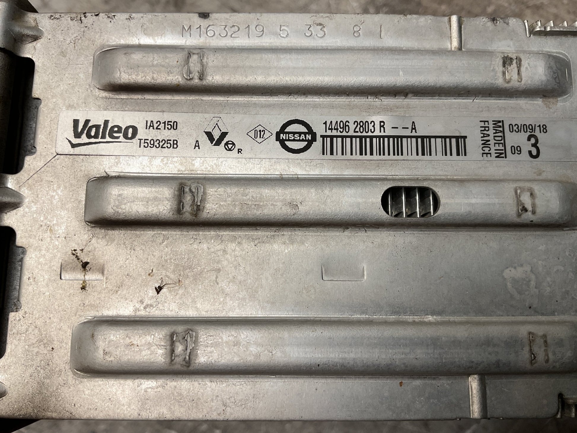 Intercooler Rneault 144962803R - 144962803R