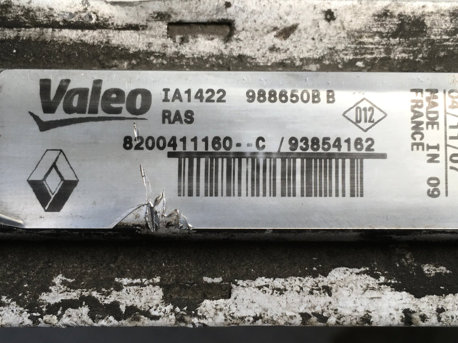 Intercooler Trafic Primastar Vivaro 2.0DCi - 8200411160