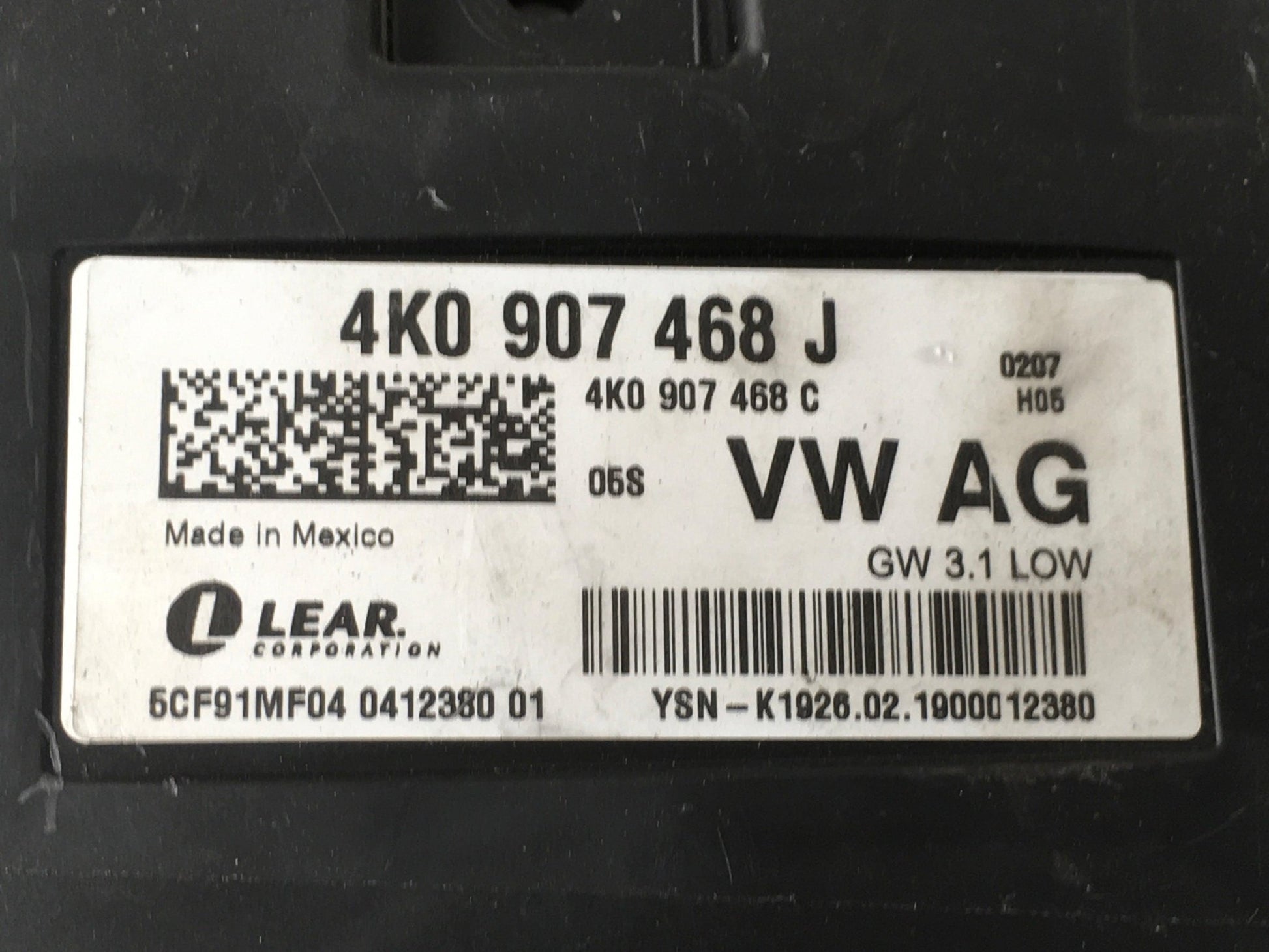 Interfaz diagnostico bus VAG 4K0907468J - 4K0907468J