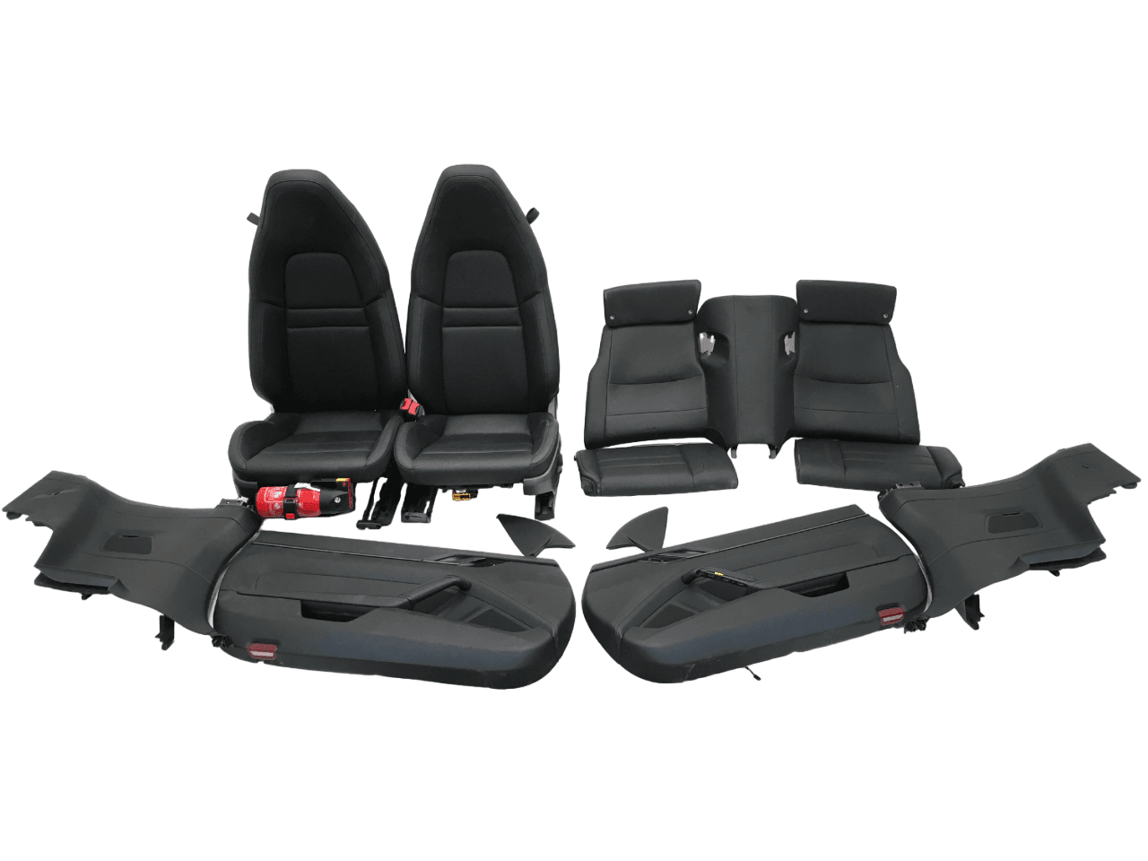 Interior completo Porsche 911 992 - Montaje interior 992