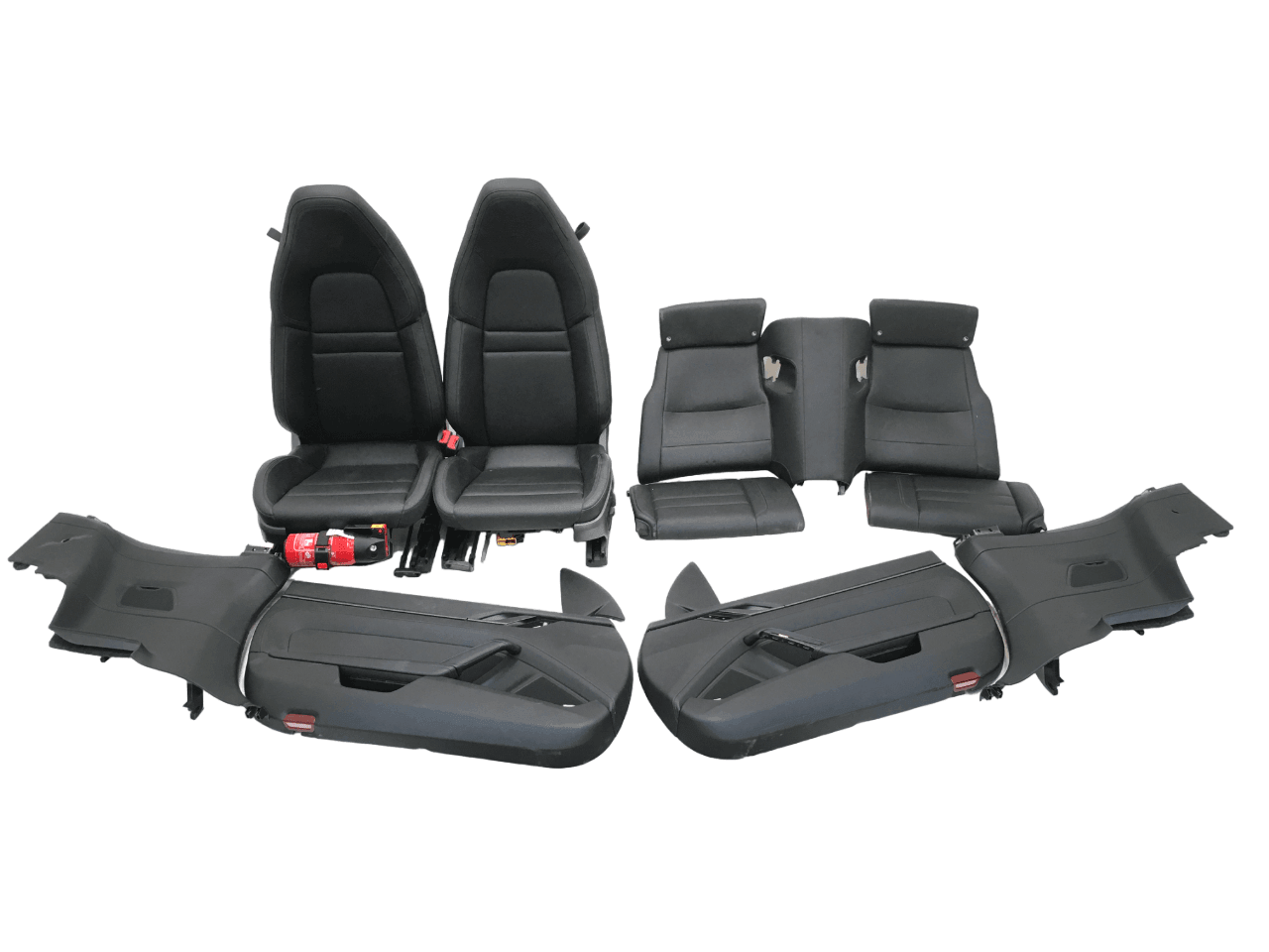 Interior completo Porsche 911 992 - Montaje interior 992