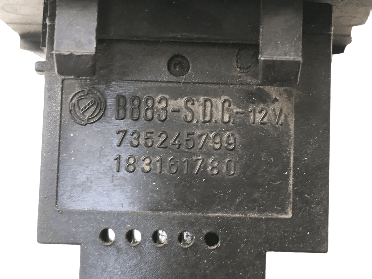 Interruptor altura faros Fiat Panda 141 - 735245799