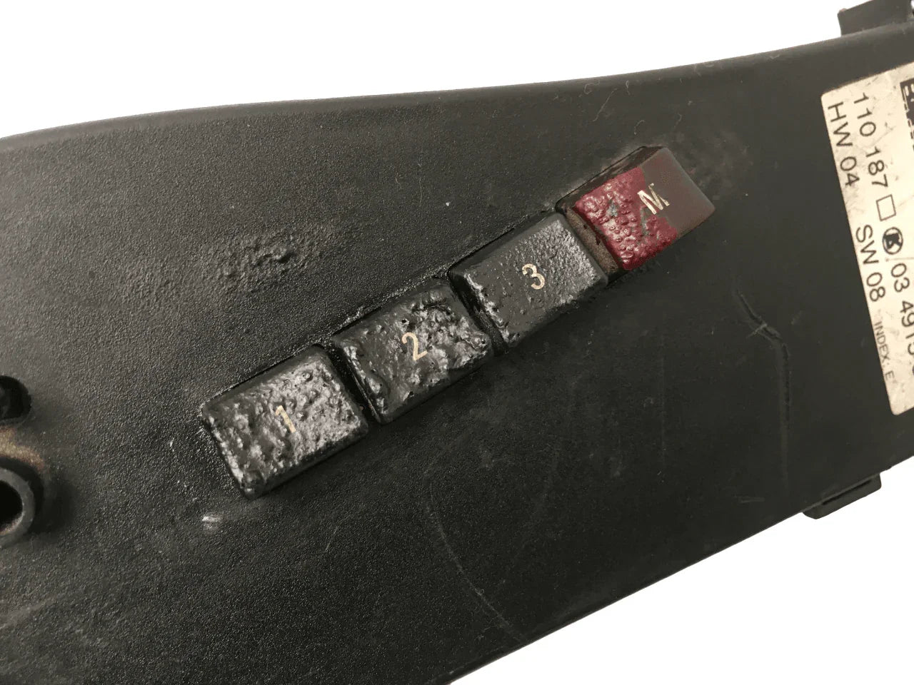 Interruptor asiento BMW 61318099067