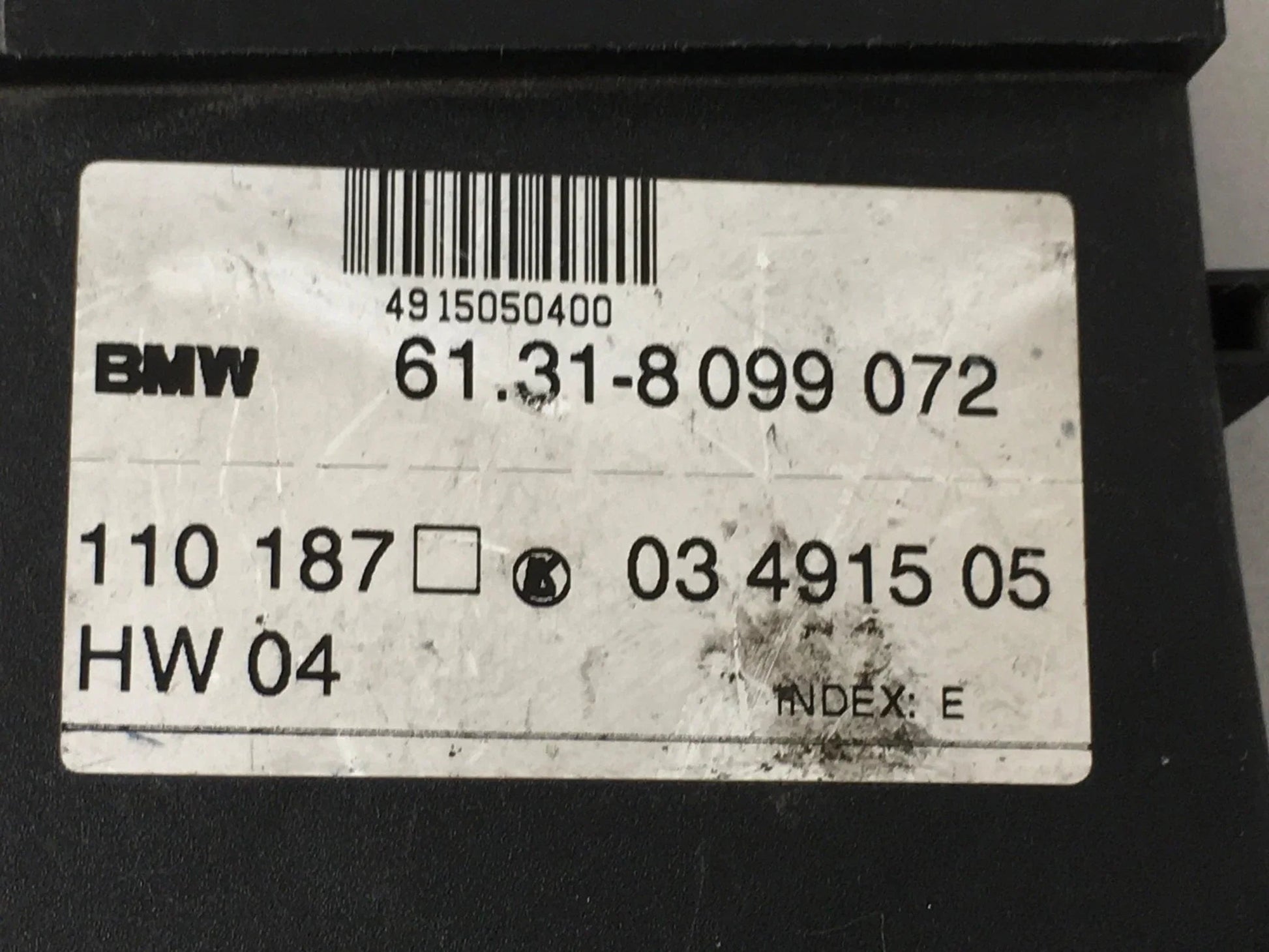 Interruptor asiento dcho BMW X5 E53
