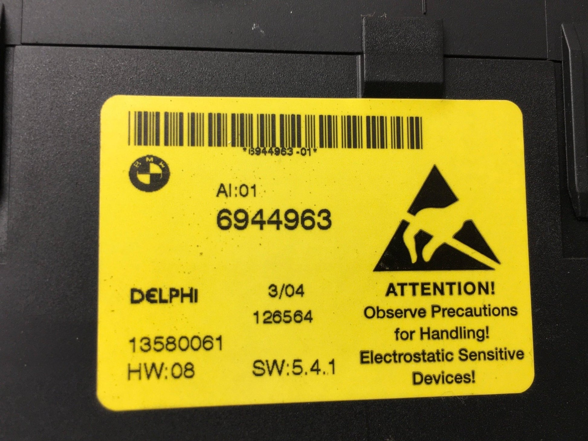 Interruptor central BMW E60 6924103 - 13580061