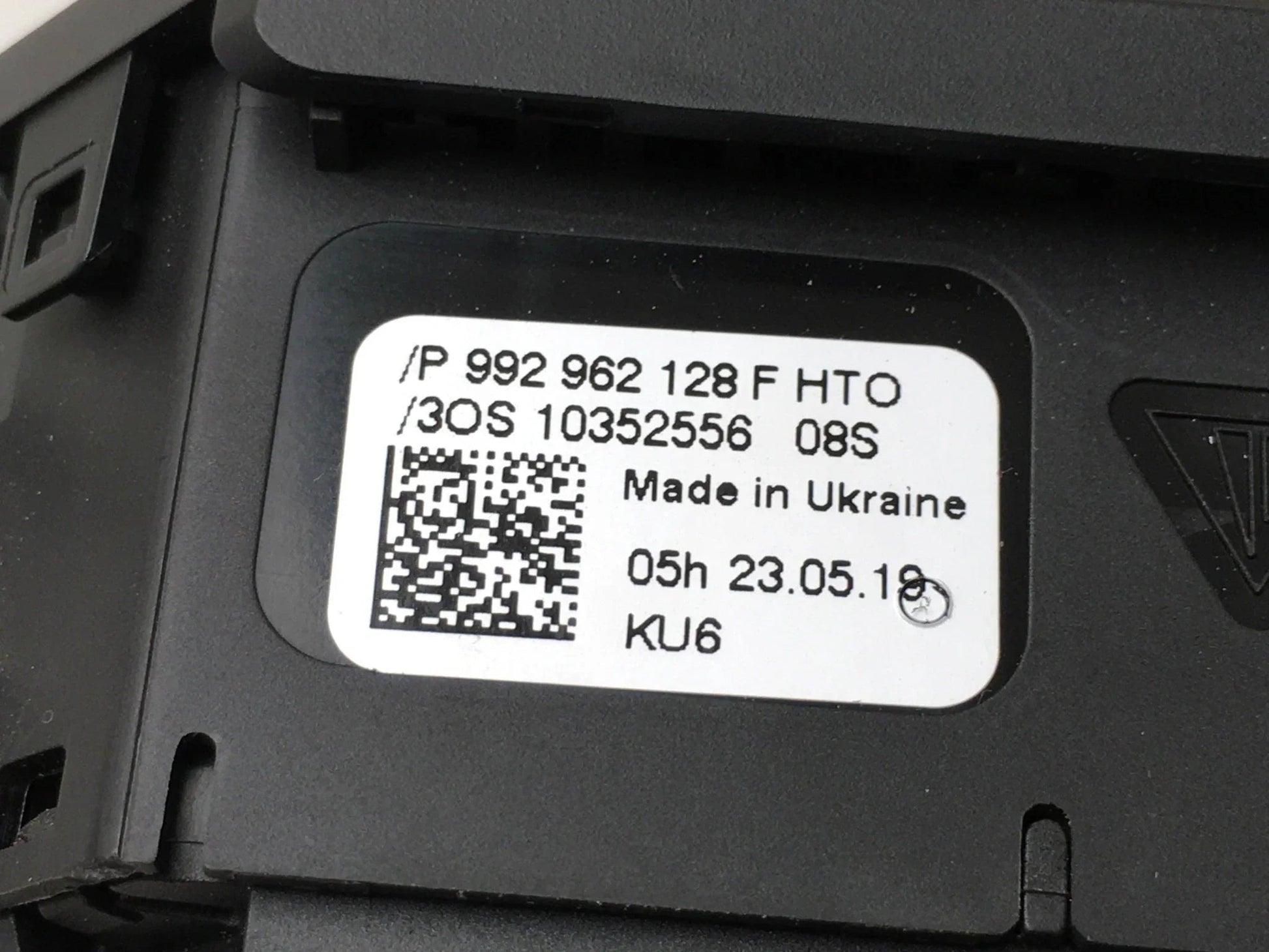 Interruptor cierre Porsche 991 y 992