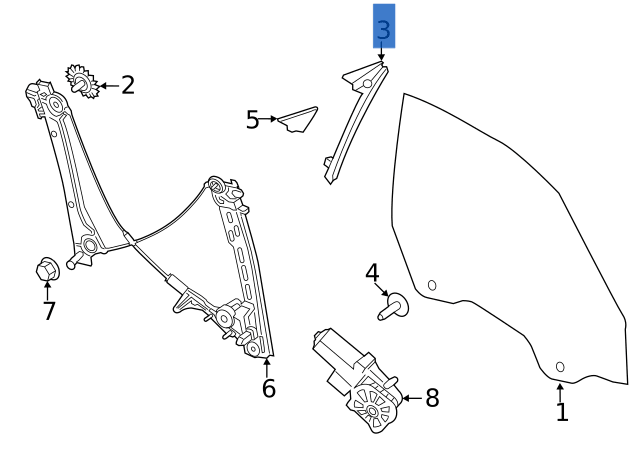 Junta Puerta del dch Porsche 992 911 - 992837392A