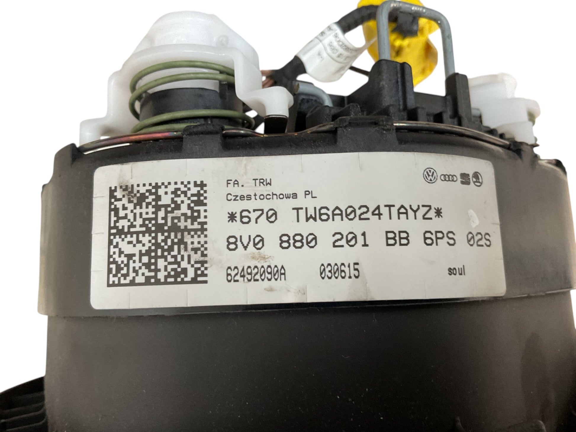 Kit Airbag Audi A3 8V 2012 - 2020 - 8V1857001L