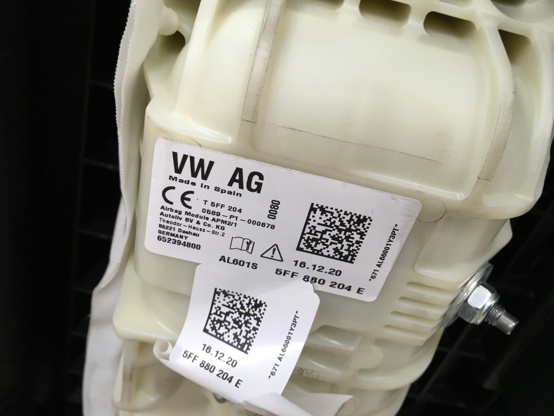 Kit Airbag Cupra Formentor KM7 - 5FH857003K